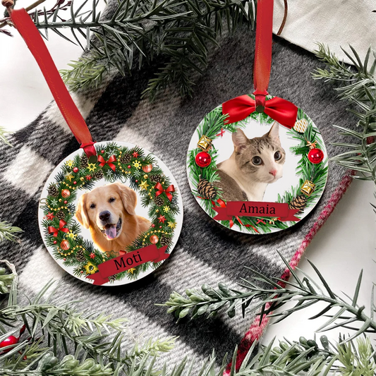 Personalized Pet Christmas Ornament™️